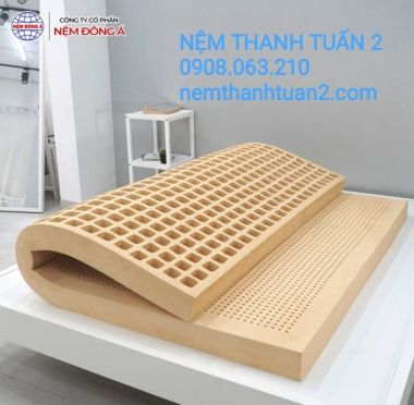 NỆM CAO SU THIÊN NHIÊN 100% ĐÔNG Á