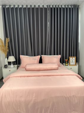 BỘ DRAP LỤA COTTON 1 MÀU CHAGOTA