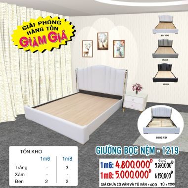 GIƯỜNG BỌC NỆM 1218&19&23