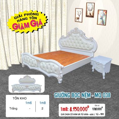 GIƯỜNG BỌC NỆM MQ 36&37&38