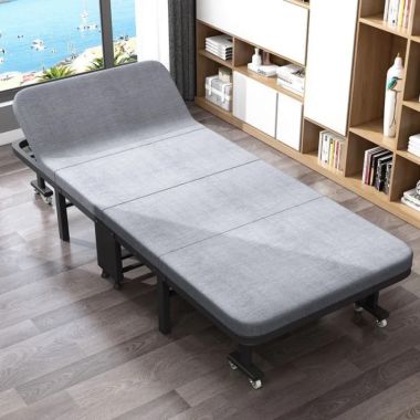 GIƯỜNG GẤP GỌN VĂN PHÒNG CÓ BÁNH XE