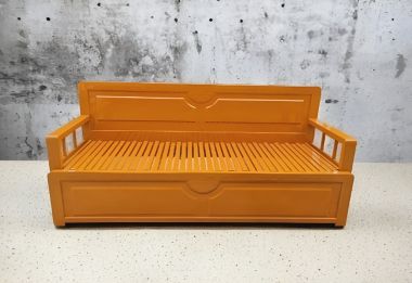 SOFA-GIƯỜNG SẮT GIẢ GỖ CAO CẤP