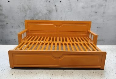 SOFA-GIƯỜNG SẮT GIẢ GỖ CAO CẤP