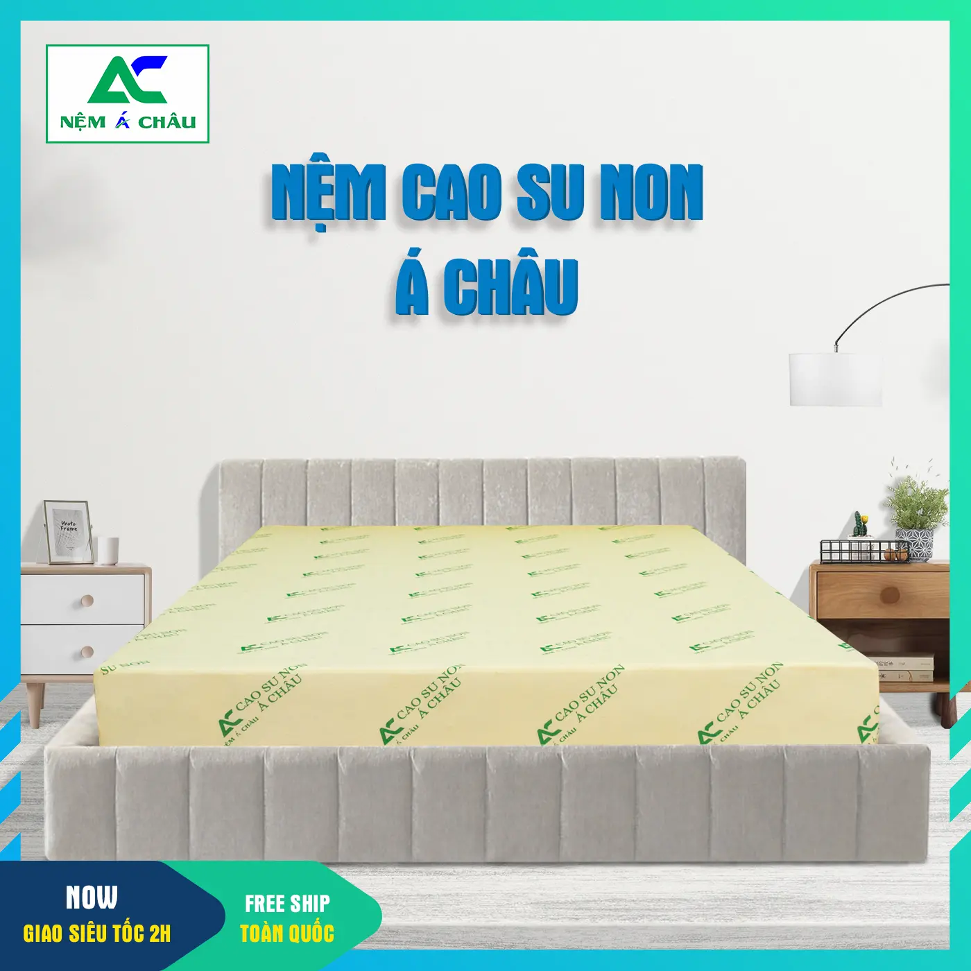 NỆM CAO SU NON Á CHÂU